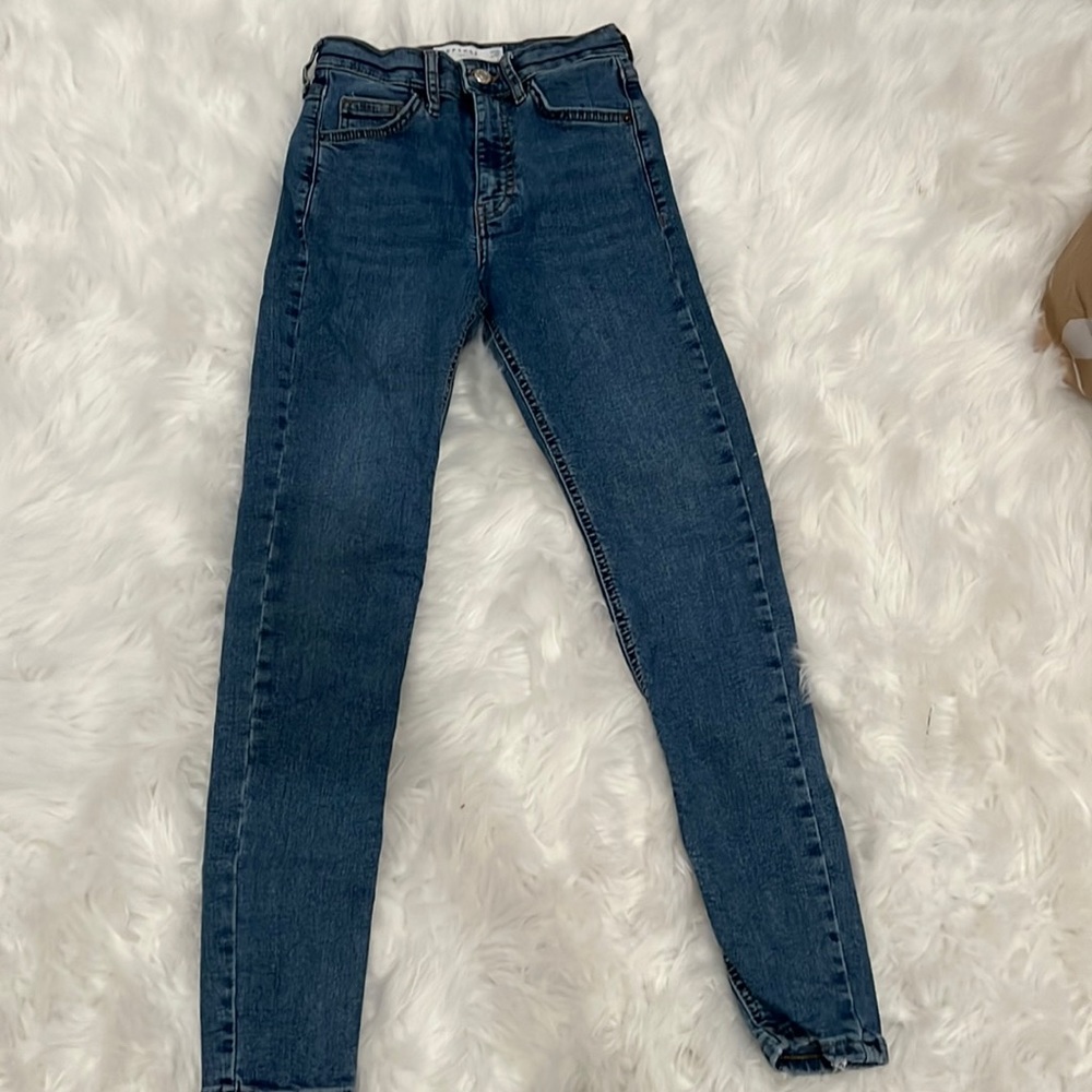 Top shop skinny jeans